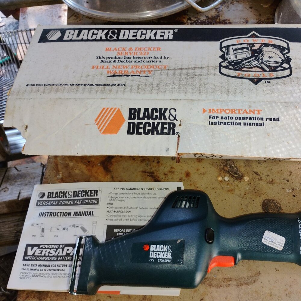 Versa pak reciprocating saw
